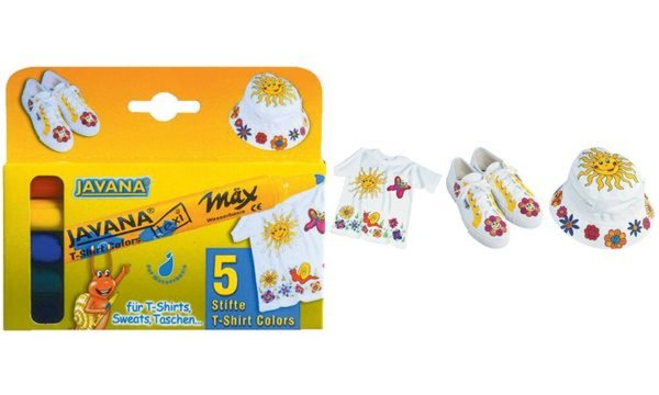 KREUL Textilmarker medium, 5er-Set (57601128)