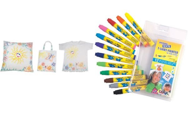 KREUL Textilmarker medium Junior, 12er-Set (57601628)