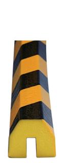 Kantenschutz gelb-schwarz 1000mm PUR-Schaum Typ BB
