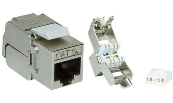 Keystone Buchse CAT6a werkzeuglos