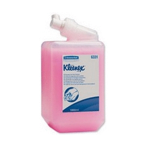 Kimberly-Clark KLEENEX® Seifenpatrone 1000 ml, normal parfümiert | 6 Flaschen <br>passend für KC-Spender