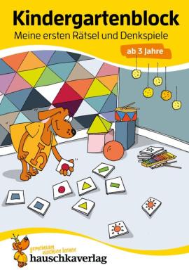 Kindergartenblock - Meine ersten Rätsel, Nr: 616