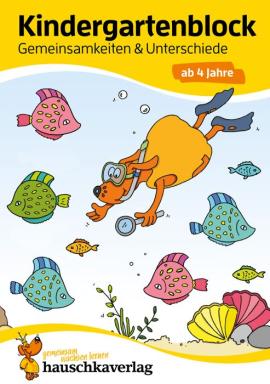 Kindergartenblock Gemeinsam&Unterschiede, Nr: 619