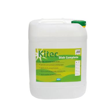 Kitec Dish Complete | 12 kg Flüssiger, chlorithaltiger Geschirr-Reiniger