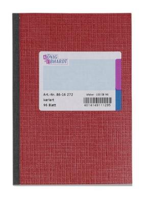Image Kladde_A6_kariert_holzfrei_96_Bl_kariertrot_img2_4399306.jpg Image