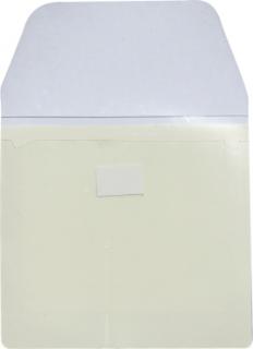 Selbstklebetasche USB-Stick PP-Folie 109x100 mm mit verschließbarer Klappe - 100 Stück