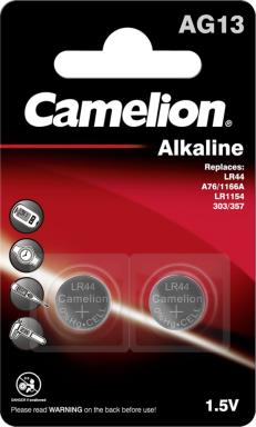 Knopfzelle(AG13) LR 44 Alkaline Camelion, Nr: 12050213