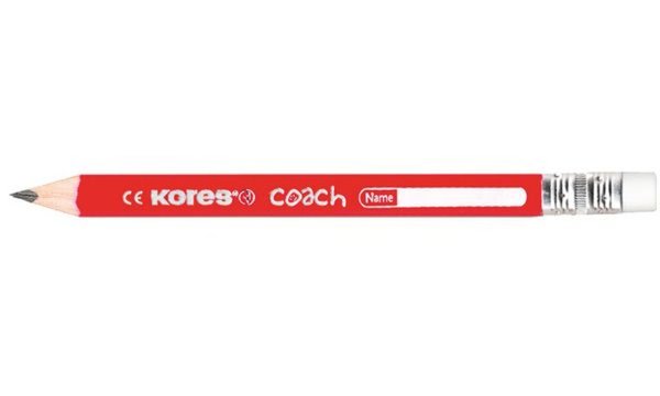 Image Kores_Bleistift_COACH_dreieckig_H_rtegrad_img1_4397866.jpg Image