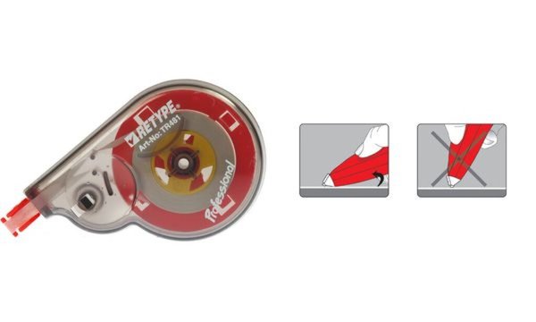 Kores Einweg-Korrekturroller RETYP E, 4,2 mm x 12 m (5102005)