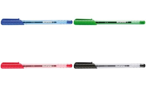 Kores Einweg-Kugelschreiber K-PEN K 1, blau, Strichstärke: M (5639711)