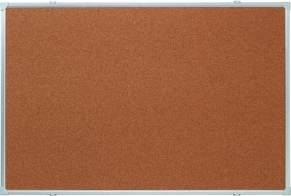 Korkpinntafel,mit Alurahmen 45x60cm
