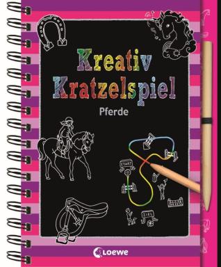 Kreativ-Kratzelspiel: Pferde, Nr: 8111