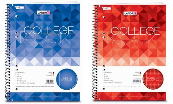Image LANDR_Collegeblock_College_DIN_A_5_liniert_img7_4382203.jpg Image
