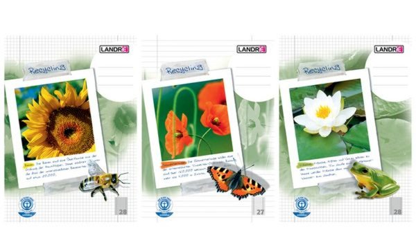 Image LANDR_Schulheft_RECYCLING_DIN_A4__Lineatur_img1_4382583.jpg Image