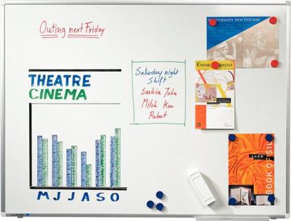 Legamaster Whiteboard PREMIUM PLUS 60x90cm weiß