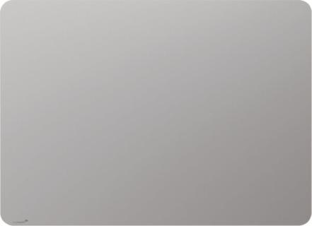 Glasboard matte 90 x 120 cm runde Ecken, Warm Grey, matte Oberfläche