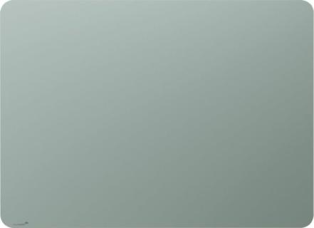 Glasboard matte 90 x 120 cm runde Ecken, Sage Green, matte Oberfläche