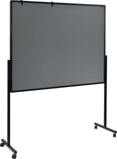 Multiboard Premium xl, grau Whiteboard, Pinboard und Flipchart