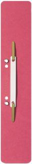 Einhänge-Heftstreifen, recycelter Karton, rot, Lochung 60 und 80 mm