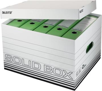 Archiv/Transportbox Solid weiß Größe L, 450x305x346mm, bis 15 kg