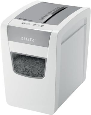LEITZ Aktenvernichter IQ Office S, Slim Version, Partikel