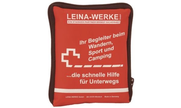 LEINA Erste-Hilfe Reise-Set, 21-tei lig, rot (8950005)