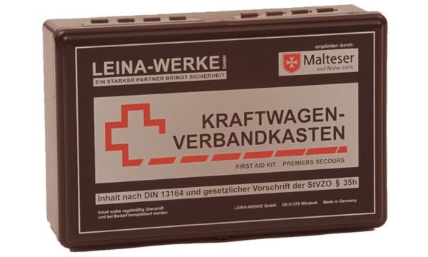 LEINA KFZ-Verbandkasten Unser Beste r, Inhalt DIN 13164 (89101041)