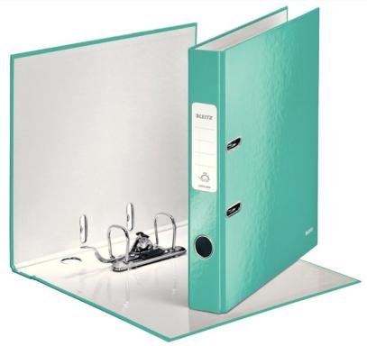 LEITZ 180° WOW Pappe Türkis Ringmappe (1006-00-51)