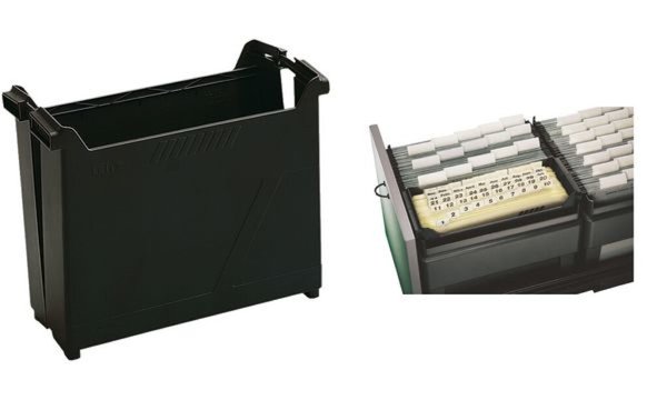 LEITZ ALPHA Hängebox (B)345 x (H)265 x (H)130 mm, schwarz für den Hängezug oder