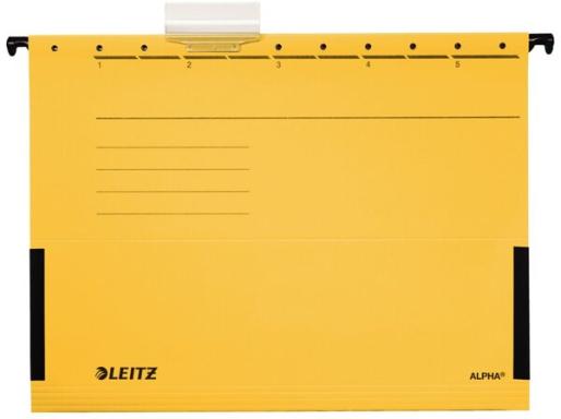 LEITZ ALPHA Hängetasche, A4, mit Fröschen, gelb - für den Markt: D / L / A / CH