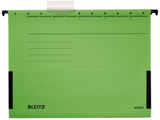 LEITZ ALPHA Hängetasche, A4, mit Fröschen, grün - für den Markt: D / L / A / CH