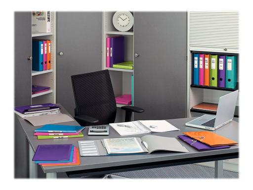 Image LEITZ_Ablagebox_WOW_DIN_A4_PP_farbig_sortiert_img2_4261838.jpg Image