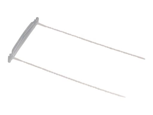 LEITZ Archiv-Abheftbügel, farblos, einteilig aus Kunststoff, Füllhöhe: 70 mm, o