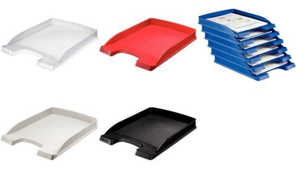 Image LEITZ_Briefablage_Plus_Flach_DIN_A_4_Polystyrol_img2_4398041.jpg Image