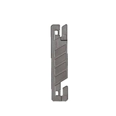 LEITZ Deckleiste für Flexofil Schlauchheftung, schwarz - für den Markt: D - L -