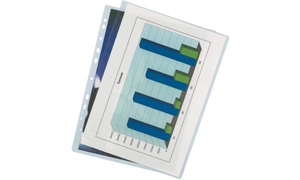 LEITZ Folientaschen A4loch125mic100 Heisslaminierfoli. perf. Versiegelung garan