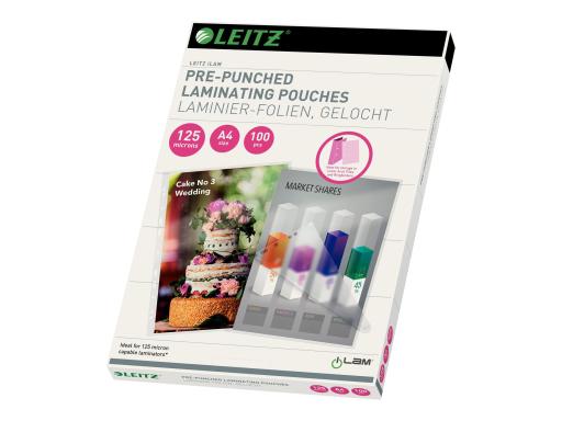 Image LEITZ_Folientaschen_A4loch125mic100_Heisslaminierfoli_img3_3710227.jpg Image
