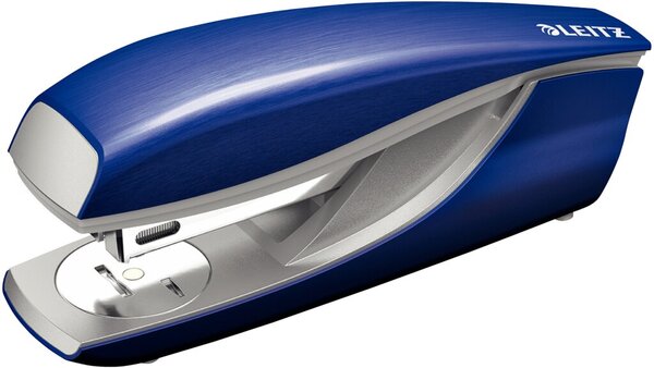 LEITZ Heftgerät Style Nexxt 5562, titan-blau Heftleistung: 30 Blatt, Einlegetie