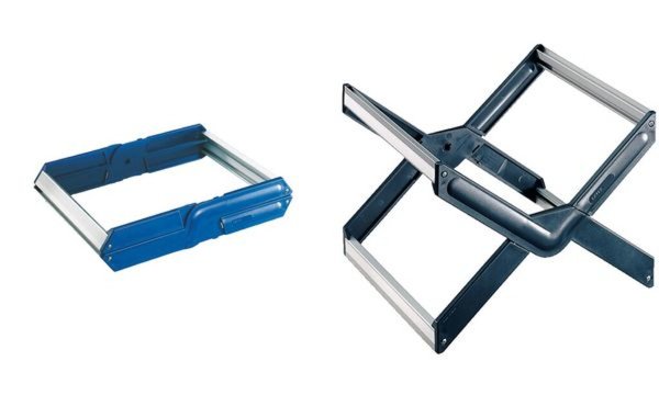 LEITZ Hängemappen-Korb, für 25 Hängemappen DIN A4, blau Träger aus Polystyrol, 