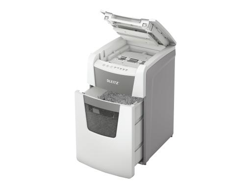 LEITZ IQ Autofeed Office 150 Aktenvernichter Mikroschnitt 2 x 15 mm 44 l Blatta