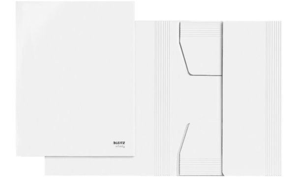 LEITZ Jurismappe Infinity, DIN A4, säurefreier Karton, weiß (80610600)