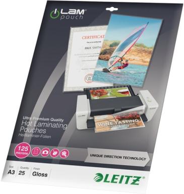 LEITZ Laminierfolie A3UDT125mic25