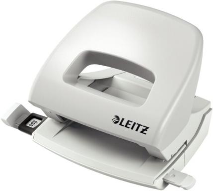 LEITZ Locher Nexxt 5038, Stanzleistung: 16 Blatt, grau Unterteil aus Metall, Ku