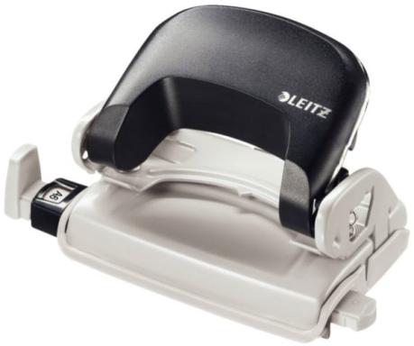 LEITZ Locher Nexxt 5058, Stanzleistung: 10 Blatt, schwarz Unterteil aus Metall,
