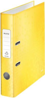 LEITZ Ordner WOW 10060016 DIN A4 50mm Pappe gelb (10060016)