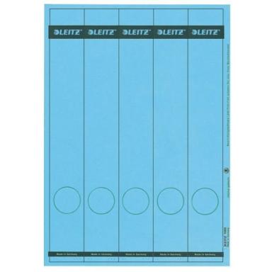 LEITZ Ordnerrücken-Etikett, 39 x 285 mm, lang, schmal, blau passend für LEITZ S