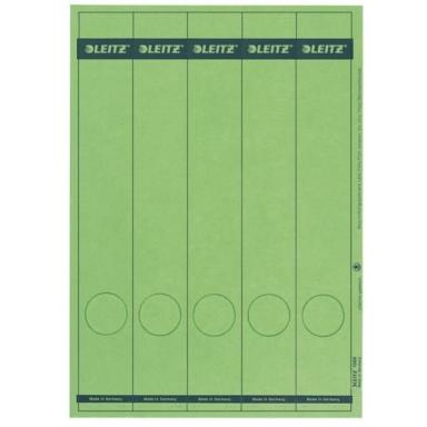 LEITZ Ordnerrücken-Etikett, 39 x 285 mm, lang, schmal, grün passend für LEITZ S
