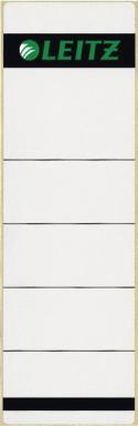 LEITZ Ordnerrücken-Etikett, 61 x 192 mm, kurz, breit, grau passend für LEITZ St