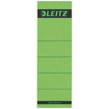 LEITZ Ordnerrücken-Etikett, 61 x 192 mm, kurz, breit, grün passend für LEITZ St
