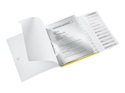 Image LEITZ_Ordnungsmappe_WOW_DIN_A4_PP_12_Fchergelb-metallic_img3_4067066.jpg Image